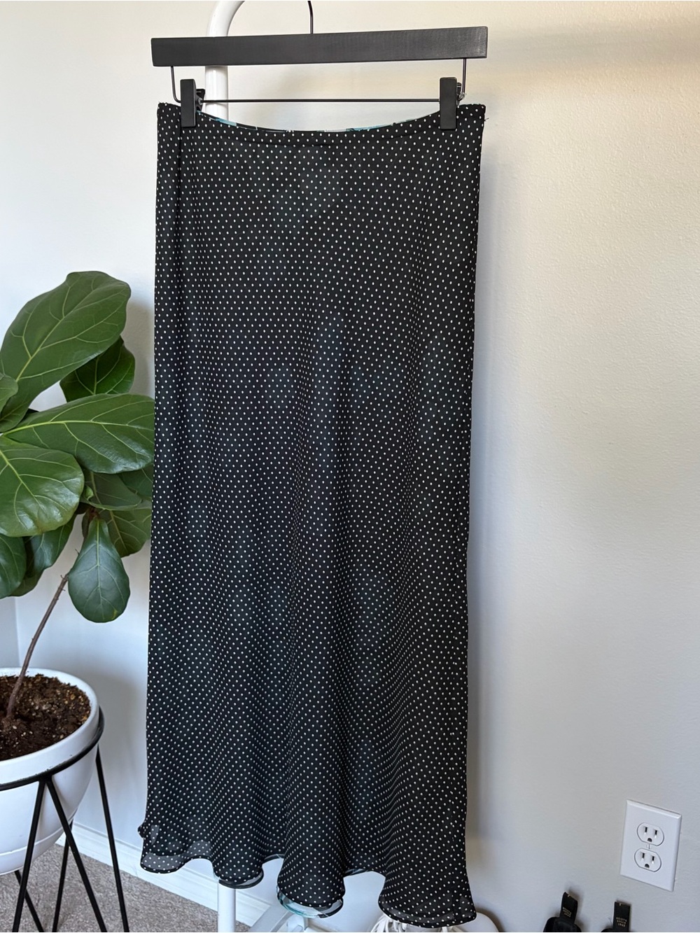 Reversible Vintage Low Rise Maxi Skirt